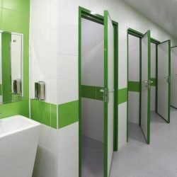 Стандартные габариты сантехнических перегородок